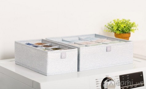 Ящик для хранения нижнего белья Xiaomi Nature Household Element Pink 2 set