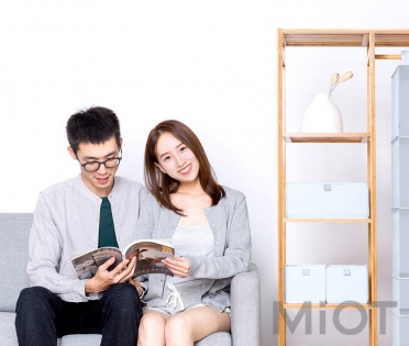 Ящики для зберігання нижньої білизни Xiaomi Nature Household Element Blue 6 set