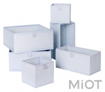 Ящики для зберігання нижньої білизни Xiaomi Nature Household Element Blue 6 set