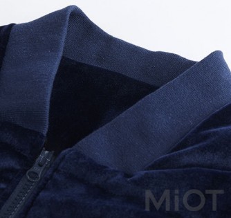 Пуховик Xiaomi 10:07 Velvet long goose down jacket Dark Blue