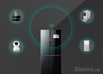 Умный холодильник Xiaomi Viomi VioBrain Smart Refrigerator iLive Four Door Voice version Gray