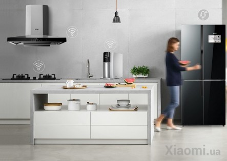 Умный холодильник Xiaomi Viomi VioBrain Smart Refrigerator iLive Four Door Voice version Gray