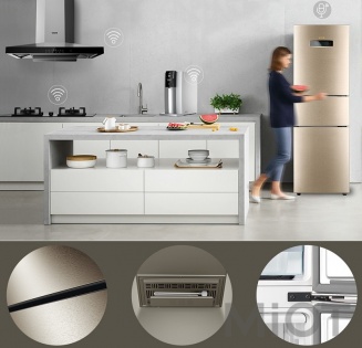 Розумний холодильник Xiaomi Viomi Smart Refrigerator iLive Voice Edition Gold