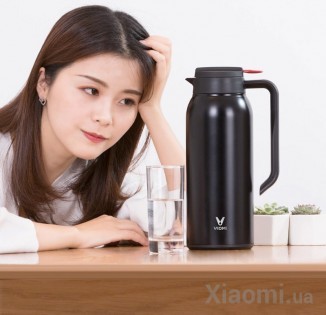 Термос Xiaomi Viomi stainless vacuum cup Black 1500 ml
