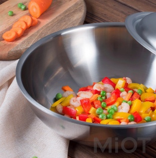 Сковорода WOK Xiaomi Mi home Stainless Steel 4.4 л