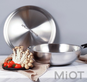 Сковорода WOK Xiaomi Mi home Stainless Steel 4.4 л