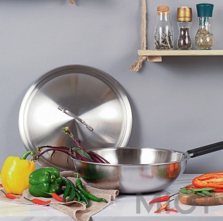 Сковорода WOK Xiaomi Mi home Stainless Steel 4.4 л