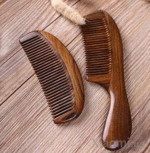 Деревянный гребень для волос XIN ZHI Brown