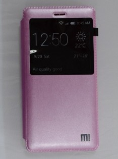 Чохол книжка до смартфонів Xiaomi Mi4 Pink NH-XM-3