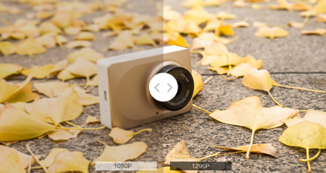 Видеорегистратор Xiaomi YI Smart Car International Edition Gold
