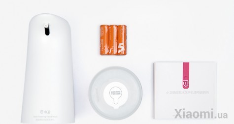 Бесконтактный диспенсер для мыла Xiaomi Xiao Wei Smart infrared automatic sensor White
