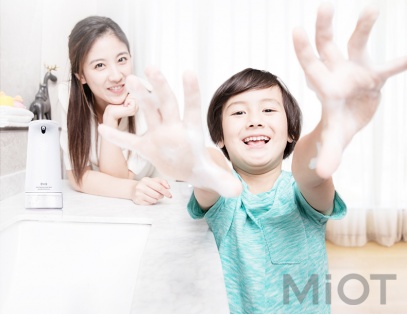 Безконтактний диспенсер для мила Xiaomi Xiao Wei Smart infrared automatic sensor White