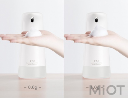 Безконтактний диспенсер для мила Xiaomi Xiao Wei Smart infrared automatic sensor White