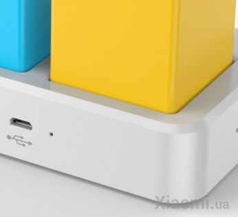 Детские умные кубики Xiaomi Xiao mu Wooden Smart body building blocks MU-1