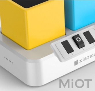 Дитячі розумні кубики Xiaomi Xiao mu Wooden Smart body building blocks