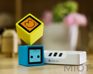 Дитячі розумні кубики Xiaomi Xiao mu Wooden Smart body building blocks