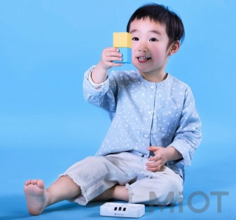 Дитячі розумні кубики Xiaomi Xiao mu Wooden Smart body building blocks