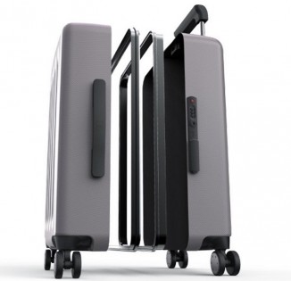 Чемодан Xiaomi Runmi 90 Ninetygo PC Aluminum Frame Luggage 20'' Grey (6970055340311)