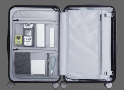 Чемодан Xiaomi Runmi 90 Ninetygo PC Aluminum Frame Luggage 20'' Grey (6970055340311)