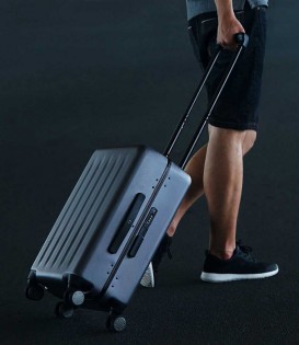 Чемодан Xiaomi Runmi 90 Ninetygo PC Aluminum Frame Luggage 24'' Grey (6970055340359)