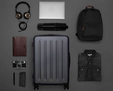 Чемодан Xiaomi Runmi 90 Ninetygo PC Aluminum Frame Luggage 24'' Grey (6970055340359)