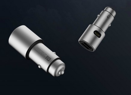 Автомобильное зарядное устройство Xiaomi Car Quick Charger 3.0 Silver (CZCDQ02ZM)