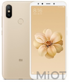 Смартфон Xiaomi Mi 6X 4/64 Gold
