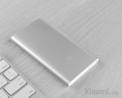 Универсальная батарея Xiaomi Mi Power bank 2 Slim 5000mAh Silver ORIGINAL