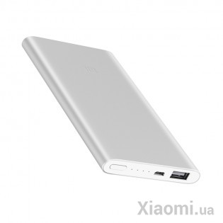 Универсальная батарея Xiaomi Mi Power bank 2 Slim 5000mAh Silver ORIGINAL