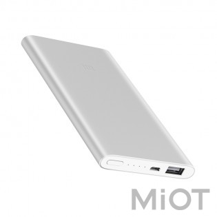 Універсальна батарея Xiaomi Mi Powerbank 2 Slim 5000mAh Silver (PLM10ZM)