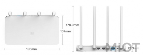 Маршрутизатор «роутер» Xiaomi Mi WiFi Router 3A