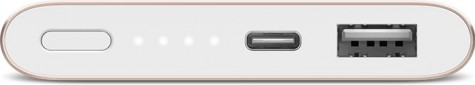 Универсальная батарея Xiaomi Mi Powerbank 10000mAh Type-C Gold (PLM03ZM)