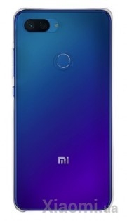Чехол бампер для Xiaomi Mi 8 Lite Clear Hard Case Clear