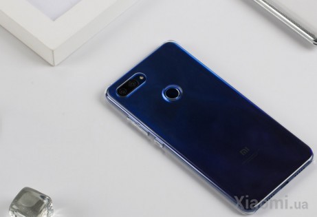 Чехол бампер для Xiaomi Mi 8 Lite Clear Hard Case Clear