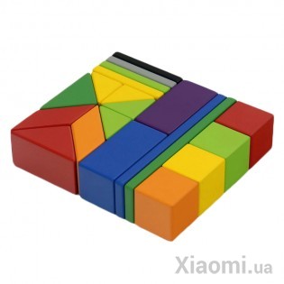 Деревянный  конструктор Xiaomi Mitu Magnetic Building Blocks