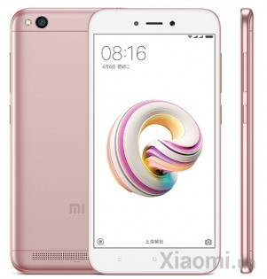 Смартфон Xiaomi Redmi 5A Rose Gold 2/16 Gb