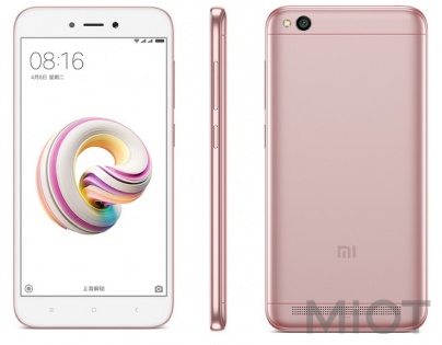 Смартфон Xiaomi Redmi 5A Rose Gold 2/16 Gb