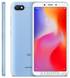 Смартфон Xiaomi Redmi 6A 2/16Gb Blue