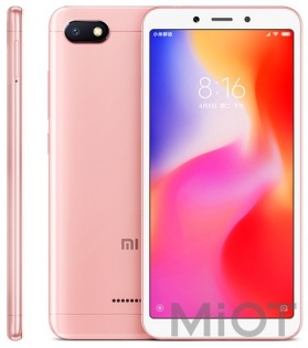 Смартфон Xiaomi Redmi 6A 2/16Gb Rose Gold
