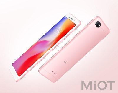 Смартфон Xiaomi Redmi 6A 2/16Gb Rose Gold