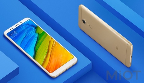 Смартфон Xiaomi Redmi Note 5 Gold 4/64Gb