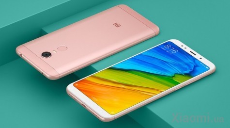 Смартфон Xiaomi Redmi Note 5 Rose Gold 4/64Gb
