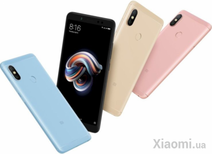 Смартфон Xiaomi Redmi Note 5 6/64Gb Gold EU/CE