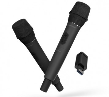 Комплект микрофонов Thunderstone KTV professional wireless Xiaomi Microphone Black 2 шт