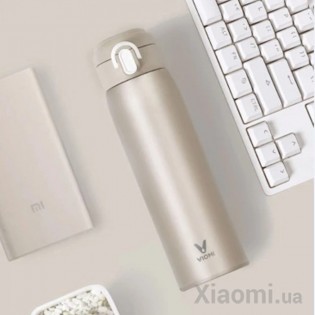 Термос Xiaomi Viomi stainless vacuum cup Gold 460 мл