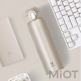 Термос Xiaomi Viomi stainless vacuum cup Gold 460 мл