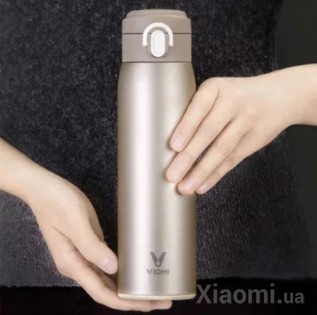 Термос Xiaomi Viomi stainless vacuum cup Gold 460 мл