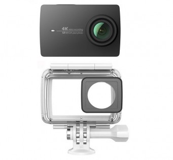 Екшн-камера Xiaomi YI 4K Black International Edition + Waterproof box