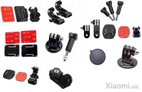 Набор аксессуаров для Xiaomi Yi Sport 9 in one (Р31107)