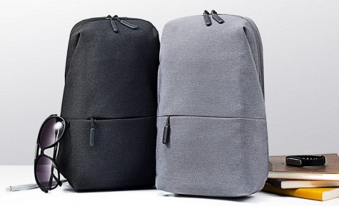 Рюкзак Xiaomi Мi multi-functional urban leisure chest Pack Light Gray